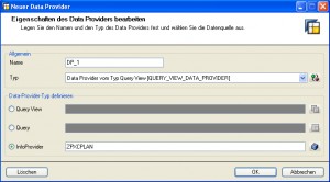 Den Sender als Info Provider festlegen
