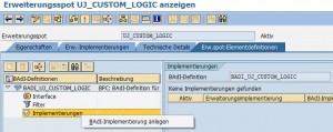 Neue BAdI-Implementierung erstellen