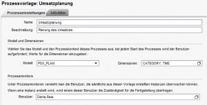 Prozesseinstellungen Business Process Flow