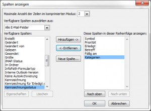 Spaltenreihenfolge