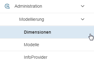 Menüpfad Administration