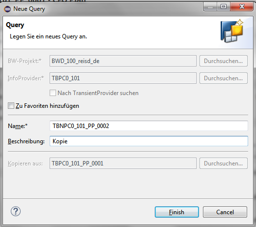 Neue Query
