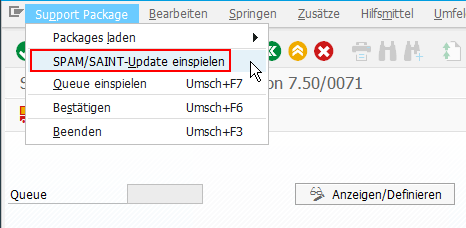 Service Package Manager updaten