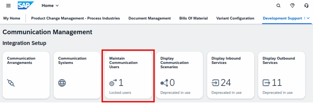 Maintain Communication Users